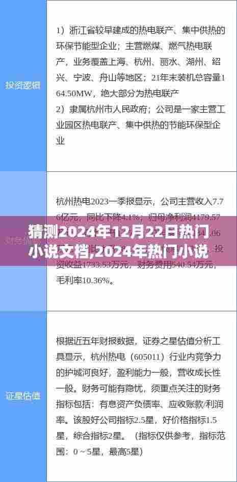 2024年热门小说猜想，自然美景的奇妙探索与内心宁静的追寻