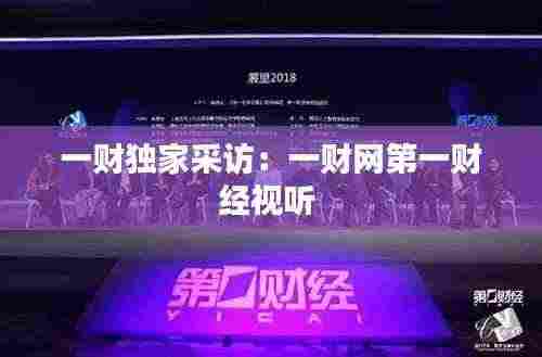 一财独家采访：一财网第一财经视听 