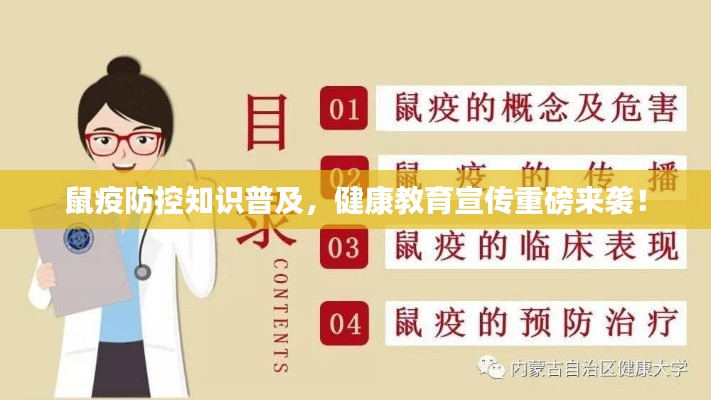 鼠疫防控知识普及，健康教育宣传重磅来袭！