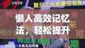 懒人高效记忆法，轻松提升记忆力的秘诀攻略