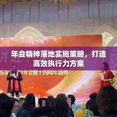 年会精神落地实施策略，打造高效执行力方案