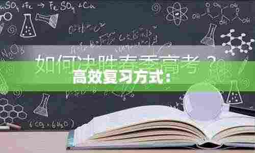 高效复习方式： 