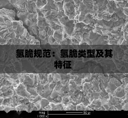 氢脆规范：氢脆类型及其特征 