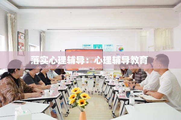 落实心理辅导：心理辅导教育 