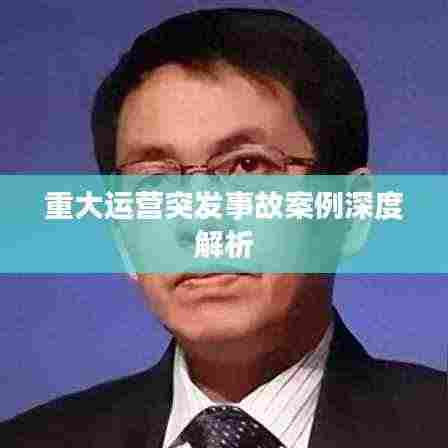 重大运营突发事故案例深度解析
