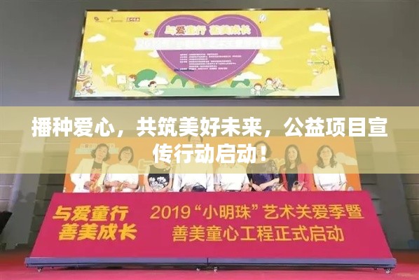 播种爱心，共筑美好未来，公益项目宣传行动启动！
