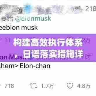 构建高效执行体系，日语落实措施详解