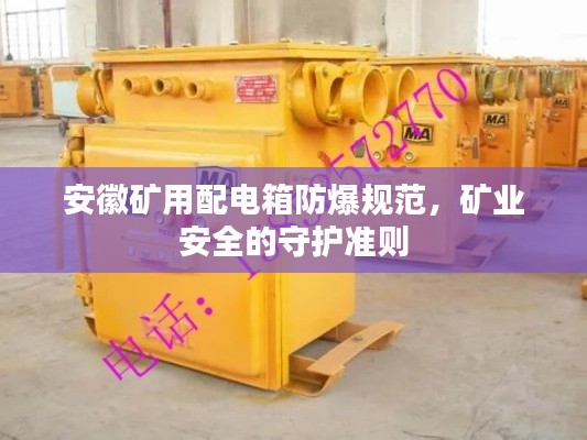安徽矿用配电箱防爆规范，矿业安全的守护准则