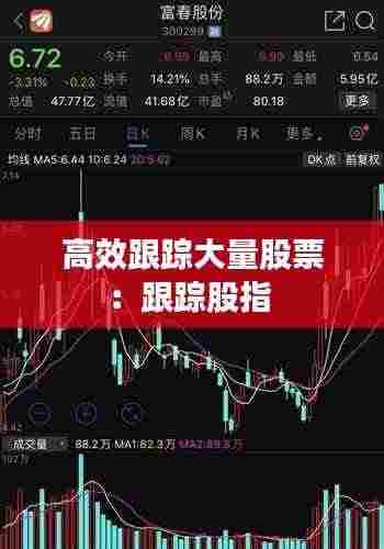 高效跟踪大量股票：跟踪股指 