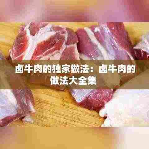 卤牛肉的独家做法：卤牛肉的做法大全集 