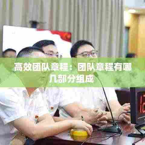 高效团队章程：团队章程有哪几部分组成 