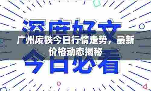 广州废铁今日行情走势，最新价格动态揭秘