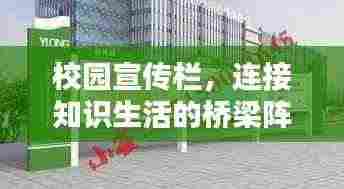 校园宣传栏，连接知识生活的桥梁阵地