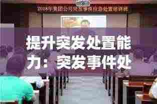 提升突发处置能力：突发事件处置能力 