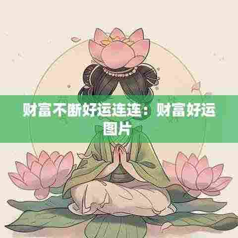 财富不断好运连连：财富好运图片 