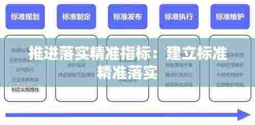 推进落实精准指标：建立标准 精准落实 