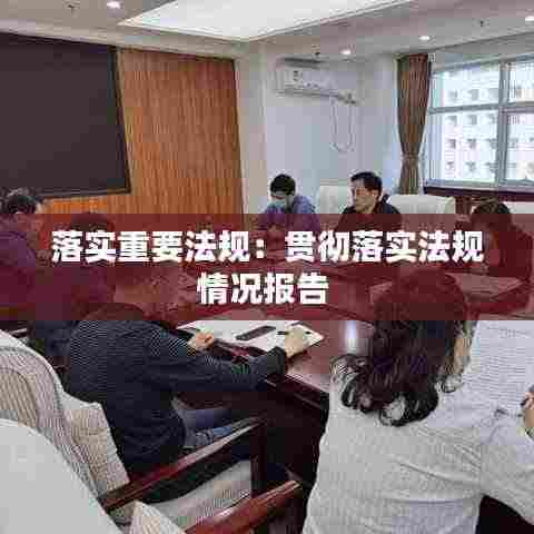 落实重要法规：贯彻落实法规情况报告 