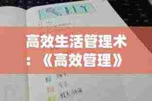 高效生活管理术：《高效管理》 