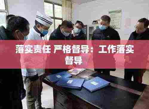 落实责任 严格督导：工作落实督导 