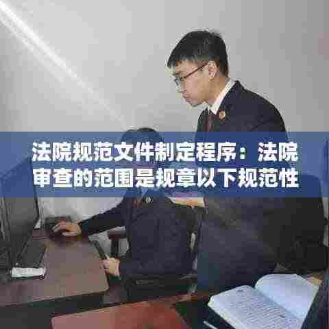 法院规范文件制定程序：法院审查的范围是规章以下规范性文件 