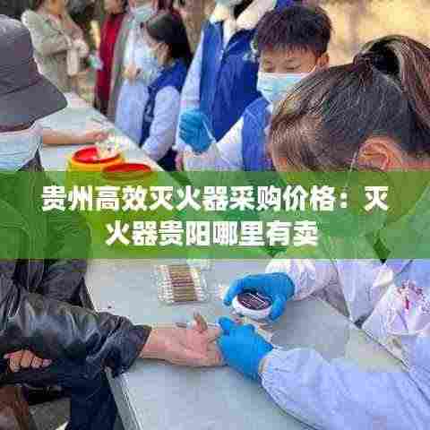 贵州高效灭火器采购价格：灭火器贵阳哪里有卖 