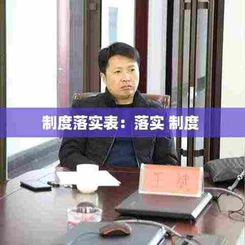 制度落实表：落实 制度 
