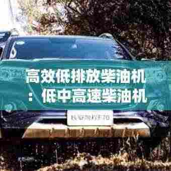 高效低排放柴油机：低中高速柴油机 