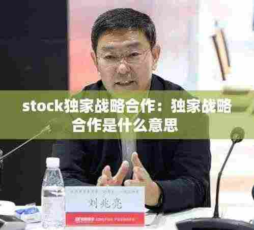 stock独家战略合作：独家战略合作是什么意思 