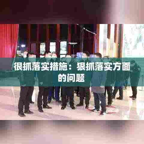 很抓落实措施：狠抓落实方面的问题 