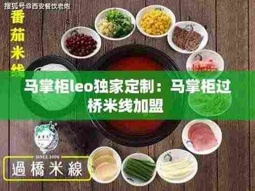 马掌柜leo独家定制：马掌柜过桥米线加盟 