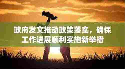 政府发文推动政策落实，确保工作进展顺利实施新举措