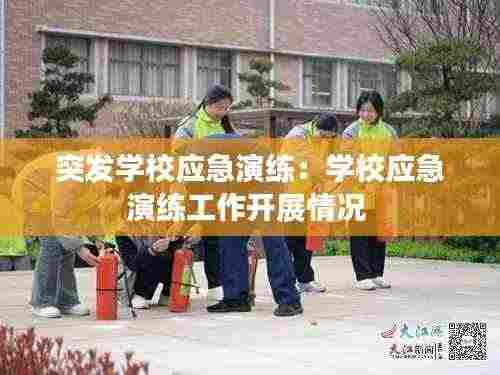 突发学校应急演练：学校应急演练工作开展情况 