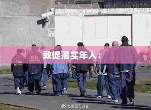 敦促落实年人： 