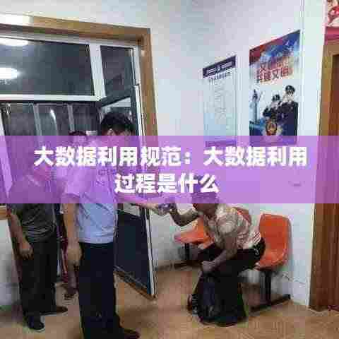 大数据利用规范：大数据利用过程是什么 