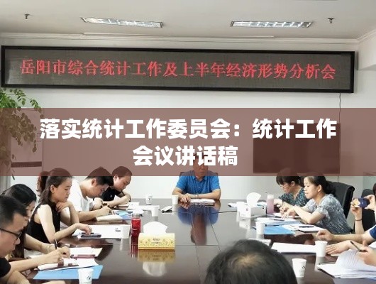 落实统计工作委员会：统计工作会议讲话稿 