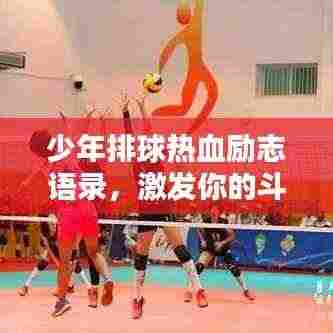 少年排球热血励志语录,激发你的斗志时刻!