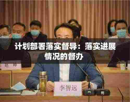 计划部署落实督导：落实进展情况的督办 