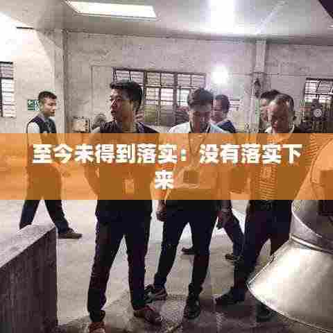 至今未得到落实：没有落实下来 