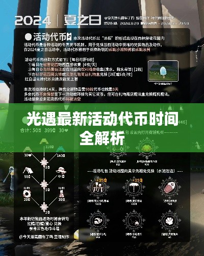 光遇最新活动代币时间全解析