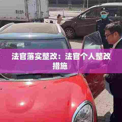 法官落实整改：法官个人整改措施 