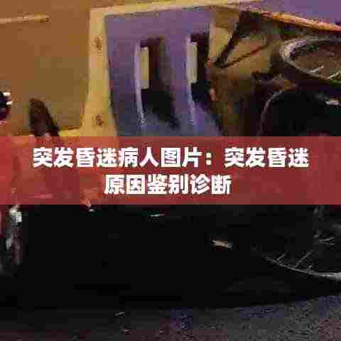 突发昏迷病人图片：突发昏迷原因鉴别诊断 