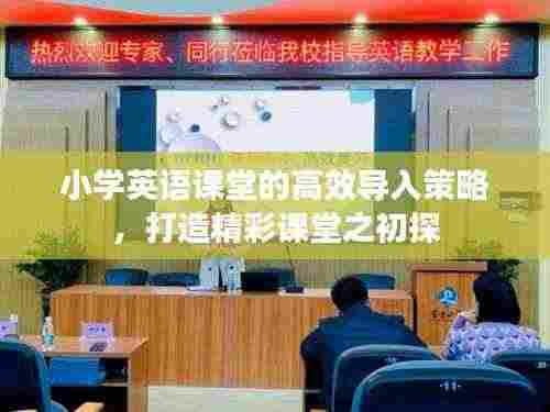 小学英语课堂的高效导入策略，打造精彩课堂之初探