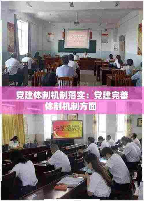 党建体制机制落实：党建完善体制机制方面 