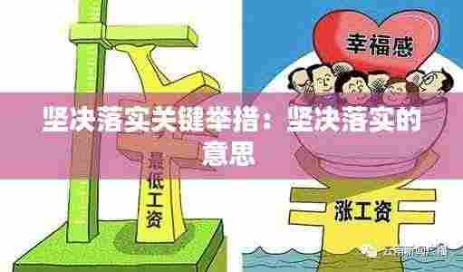 坚决落实关键举措：坚决落实的意思 