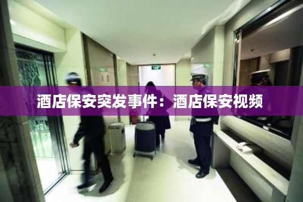 酒店保安突发事件：酒店保安视频 