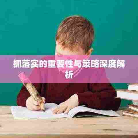 抓落实的重要性与策略深度解析