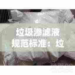 垃圾渗滤液规范标准：垃圾渗滤液执行的排放标准 