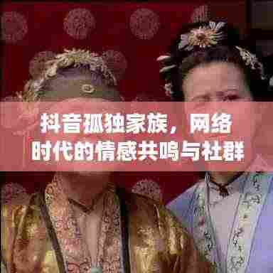 抖音孤独家族，网络时代的情感共鸣与社群认同现象探索