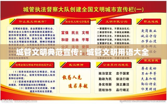 城管文明典范宣传：城管文明用语大全 