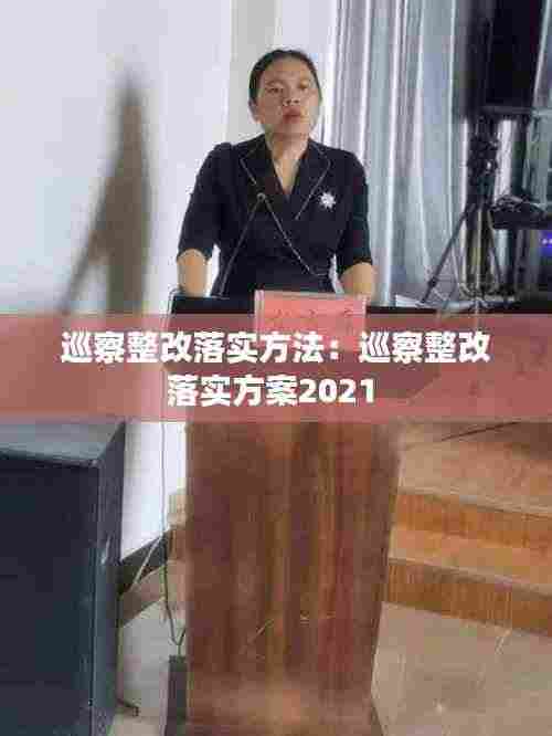 巡察整改落实方法:巡察整改落实方案2021